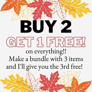👏🏼BUY 2 GET 1 FREE on everything!!👏🏼💰💰+🤑